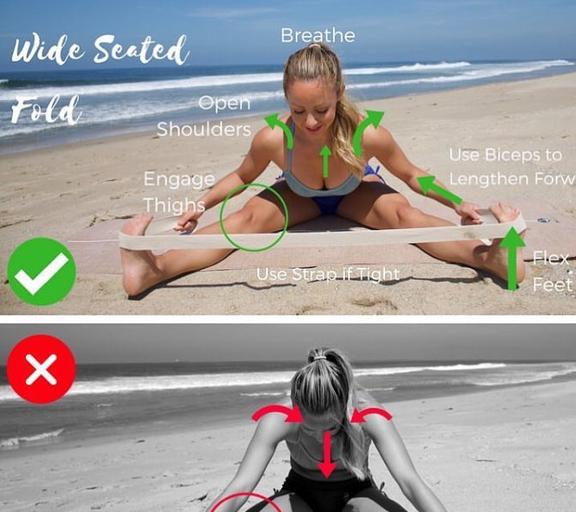 银河娱乐澳门娱乐网站7个瑜伽体式正误对照图练对了才能瘦(图5)