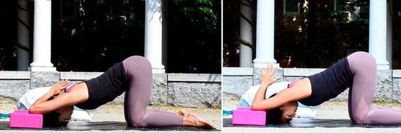 秋天练瑜伽重修复5个恢复性体式助你舒缓压力放松身心(图4)