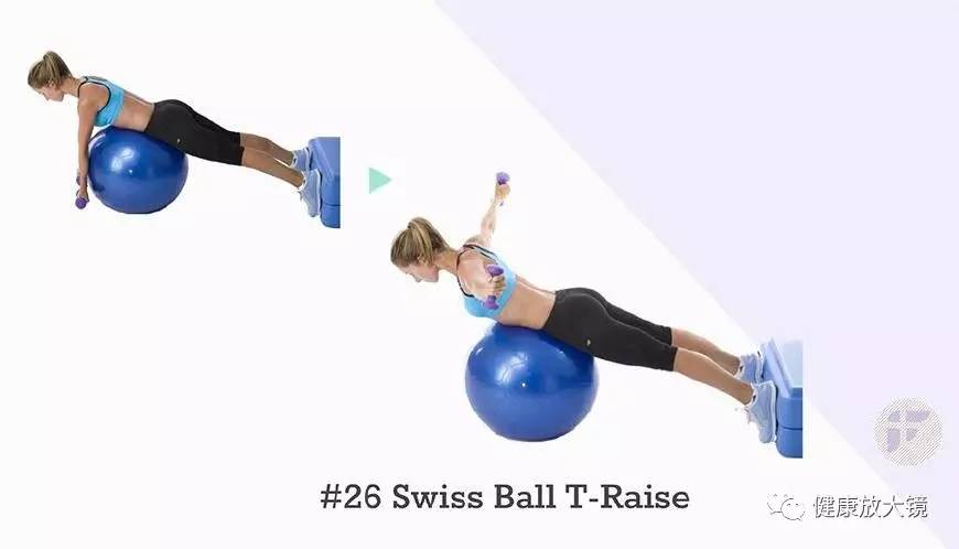 图解瑜伽球的30种锻炼方法一个球锻炼全身！(图8)